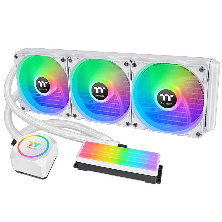 Thermaltake Floe RC360 CPU & Memory AIO Liquid Cooler Snow Edition